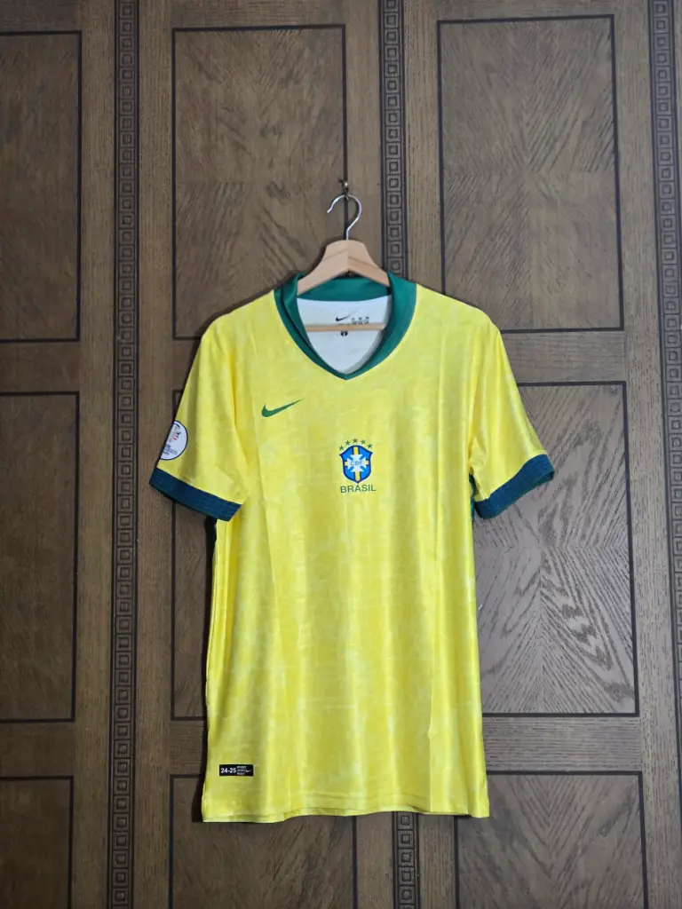 Brazil 24/25 Home Jersey – Nike Authentic Licensed – CBF Official